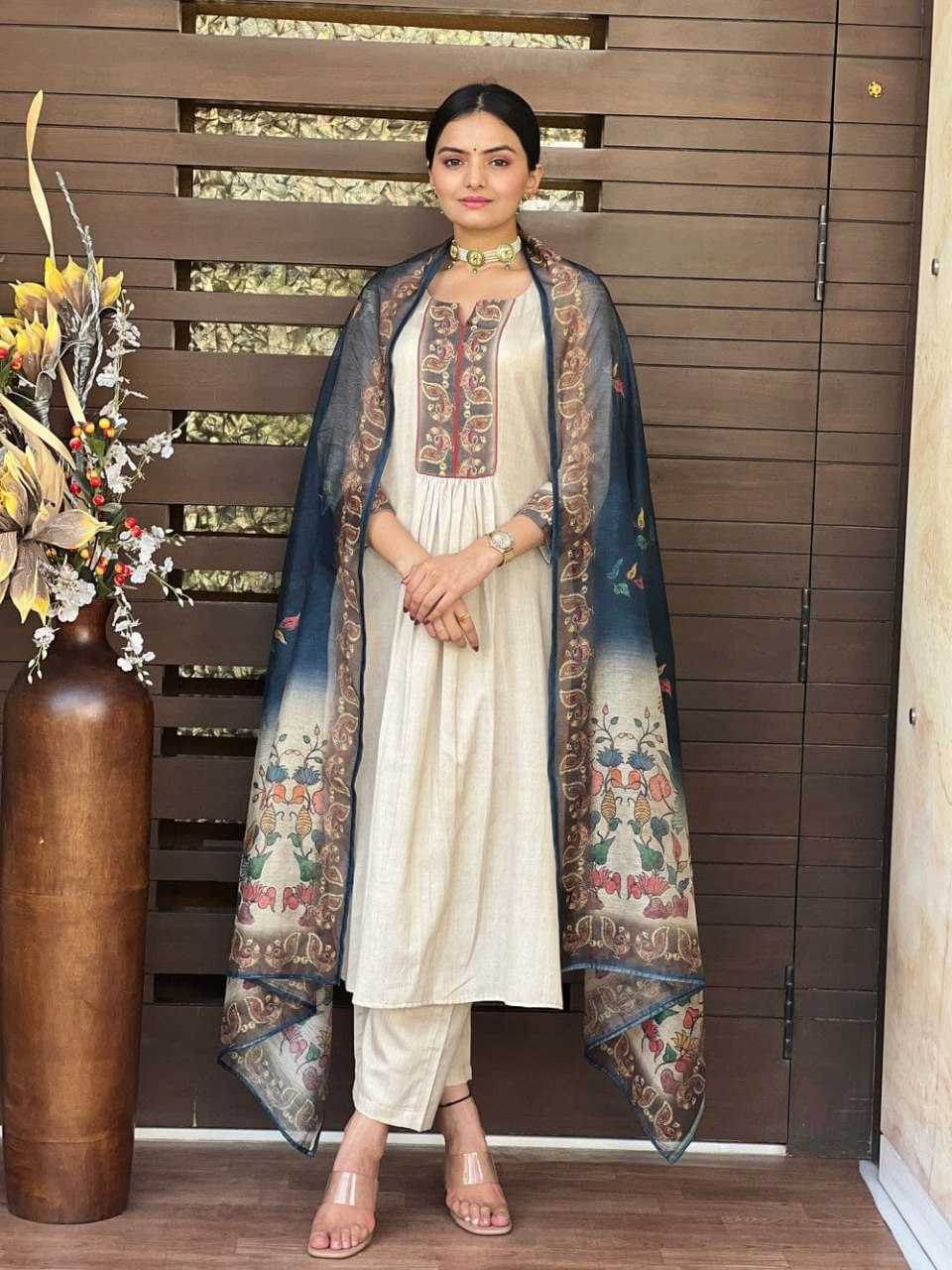 Heavy Roman Silk Kurtis - MYLUXURY LANE ENTERPRISE